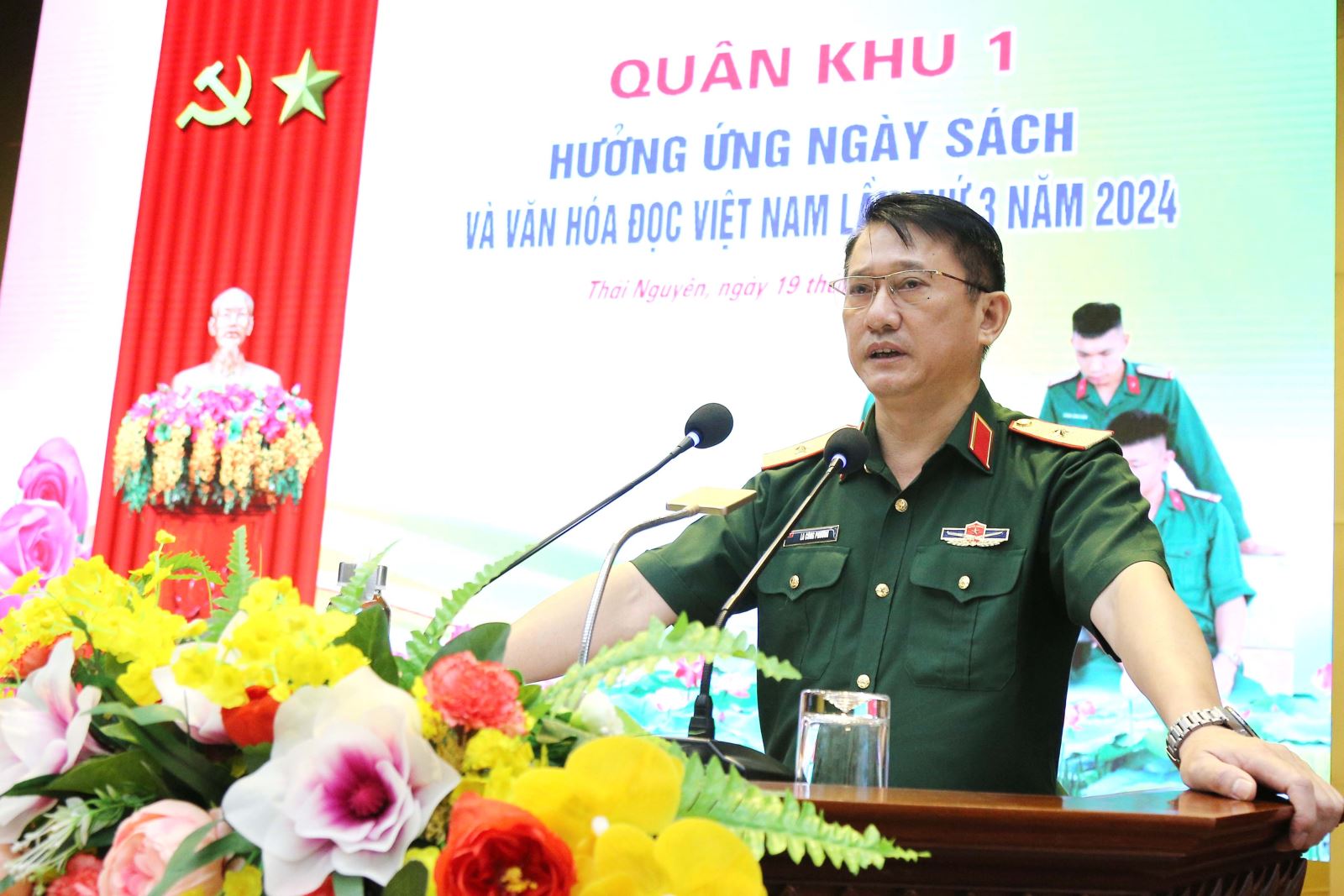 Quân khu hưởng ứng Ngày Sách và Văn hóa đọc Việt Nam lần thứ 3 năm 2024